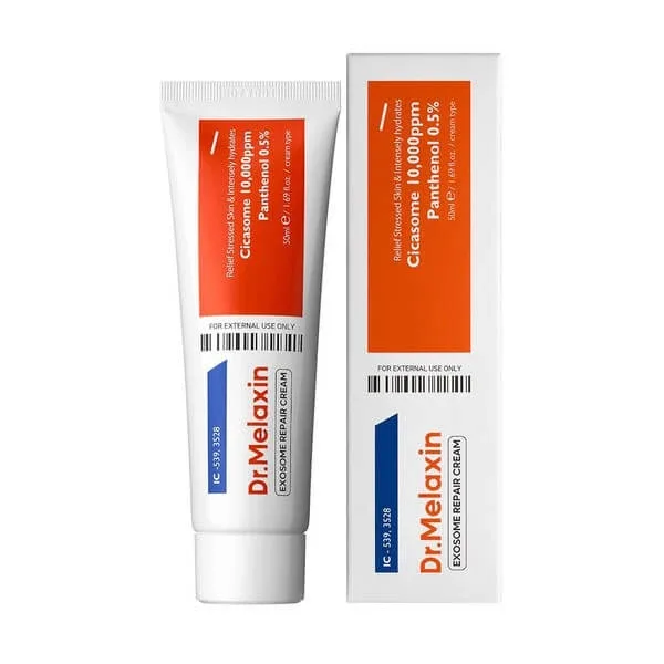 Dr.Melaxin Exosome Blemish Repair Cream, cremă reparatoare cu exozomi pentru imperfecțiuni, 50 ml — preț și oferte