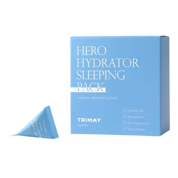 Trimay Hero Hydrator Sleeping Pack, mască de noapte hidratantă, 3 g x 20 buc. — preț și oferte