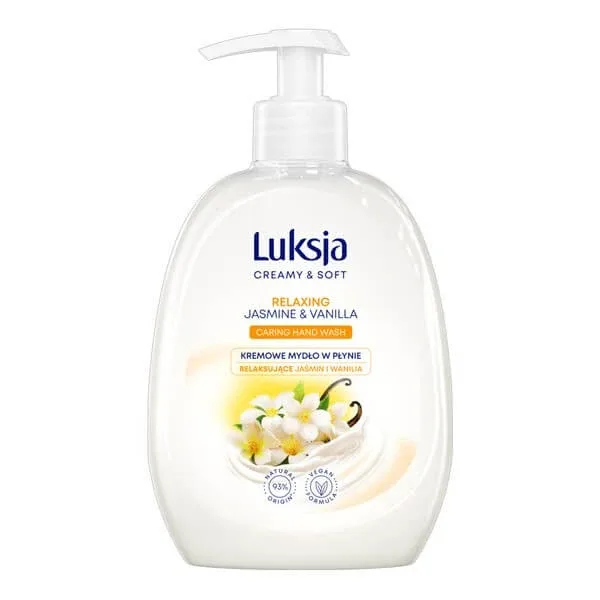 Luxja Creamy &amp; Săpun lichid moale, relaxant, iasomie și vanilie, 500 ml — preț și oferte