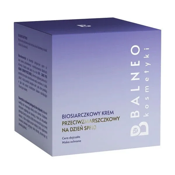 Balneocosmetice, cremă cu biosulfură, antirid, zi, 50 ml — preț și oferte