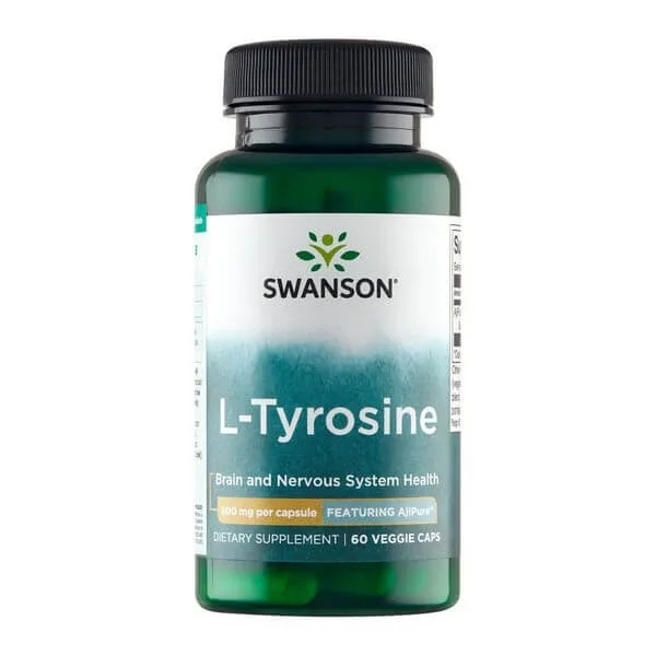 Swanson AjiPure L-tirozină, capsule, 60 buc. — preț și oferte