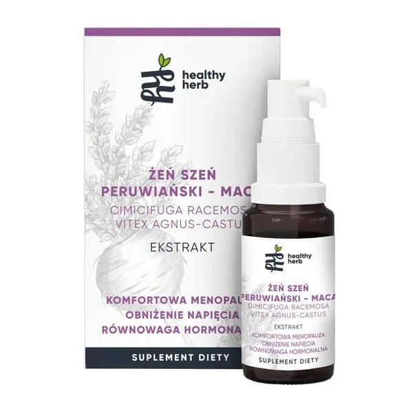 Healthy Herb Ginseng peruvian - Maca, picături, 30 ml — preț și oferte
