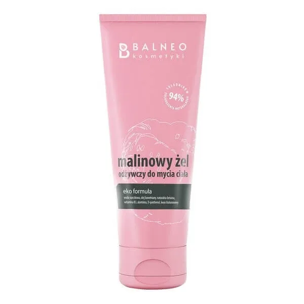 Balneokosmetics Wellness&amp;Spa, gel hrănitor de spălare a corpului cu zmeură, 200 ml — preț și oferte
