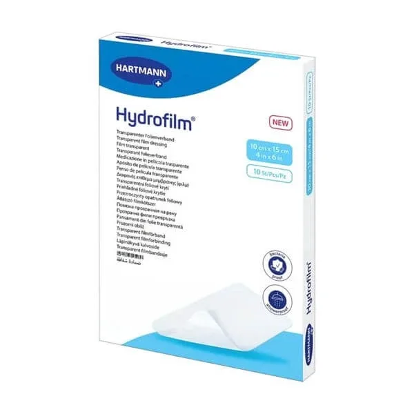Hidrofilm, pansament cu folie transparentă, steril, 10 cm x 15 cm, 10 buc. — preț și oferte