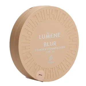 Lumene Blur Longwear Powder Foundation, pudră de lungă durată SPF 15, 1, 10 g
