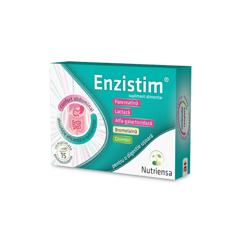 Enzistim, Antibiotice | 15 cpr gastrorezistente — preț și oferte