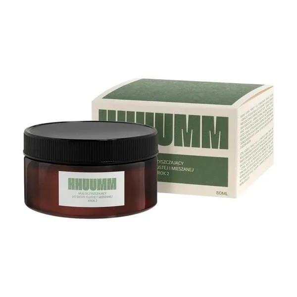 Hhuumm Step 2, spumă de curățare pentru ten gras și mixt, 80 ml — preț și oferte