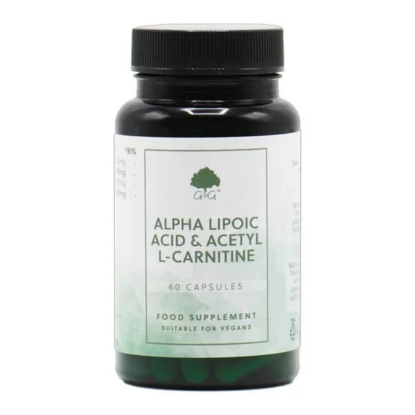 G&amp;G, acid alfa lipoic și acetil L-carnitină, capsule, 60 buc. G&G — preț și oferte