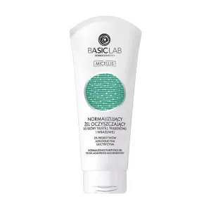 BasicLab Micellis, gel de curățare normalizator pentru ten gras, acneic și sensibil, 100 ml
