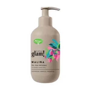 Natur Glam!, Gel de duș, Zmeură, 300 ml