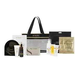 SunewMed+, trusă de călătorie, set cosmetic de călătorie cu geantă de machiaj, 1 buc.