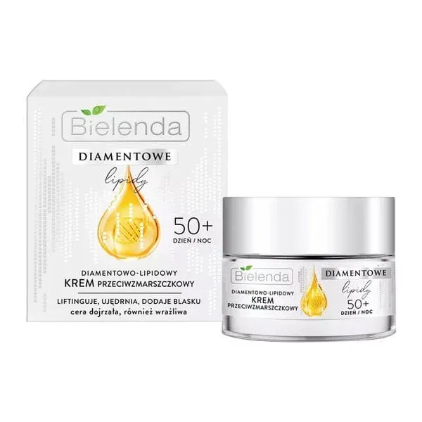 Bielenda Diamond Lipids, cremă antirid 50+ zi/noapte, 50 ml — preț și oferte