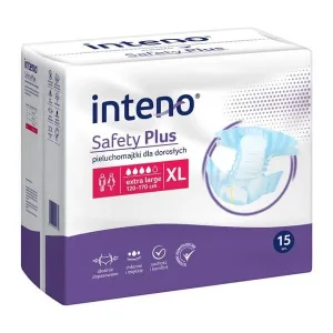 Inteno Safety Plus, scutece pentru adulți, XL, 15 buc.