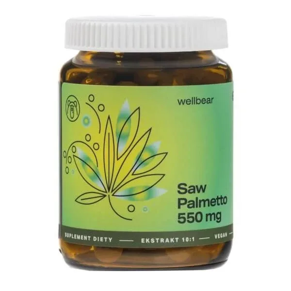 Wellbear Saw Palmetto 550 mg, capsule, 60 buc. — preț și oferte