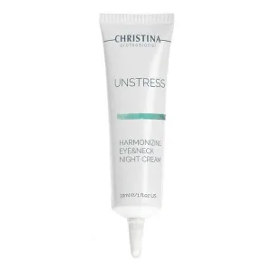Christina Unstress, cremă de noapte pentru zona ochilor și gât, 30 ml