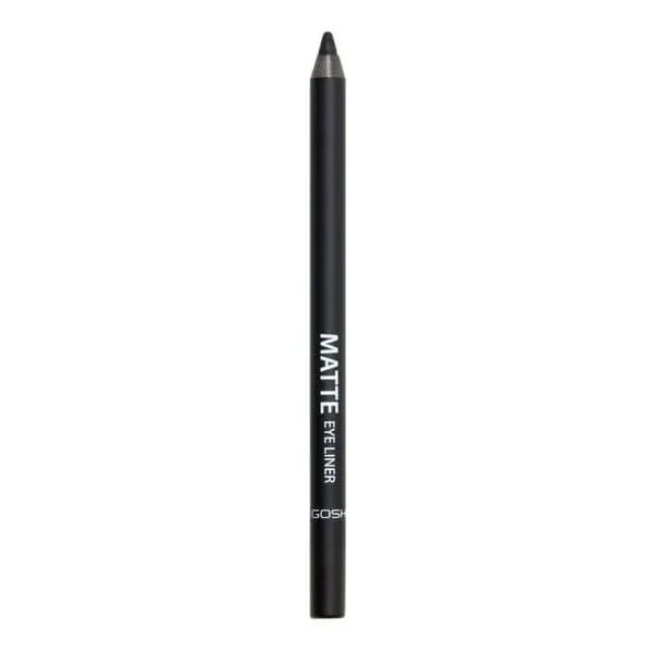 Gosh Matte Eye Liner, eyeliner mat, rezistent la apă, 002 Matt Black, 1.2 g — preț și oferte