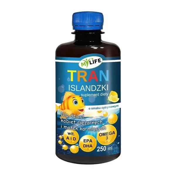 Ulei de ficat de cod islandez pentru copii, femei însărcinate și mame care alăptează, 250 ml — preț și oferte