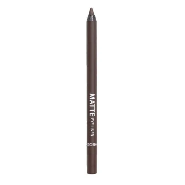 Gosh Matte Eye Liner, eyeliner mat, rezistent la apă, 014 Chocolate Brown, 1.2 g — preț și oferte