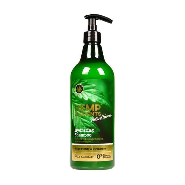 Hemp Elements, șampon hidratant cu ulei de cânepă, 750 ml — preț și oferte