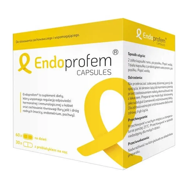 Endoprofem Capsule, capsule, 60 buc. + 30 buc. ESTABLO PHARMA — preț și oferte