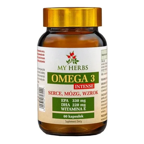 My Herbs Omega 3 Intense, capsule, 60 buc. — preț și oferte