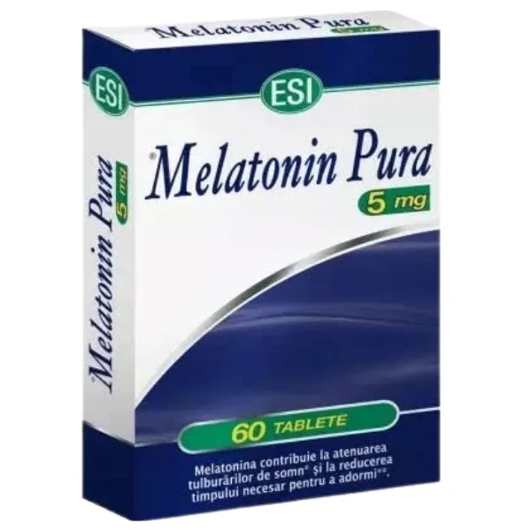 Melatonina Pura 5 mg, Esi Spa | 60 comprimate — preț și oferte