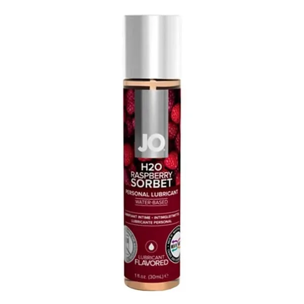 Sistem JO, lubrifiant pe bază de apă, Zmeură, 30 ml — preț și oferte