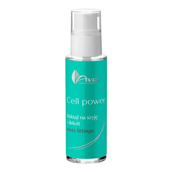Ava Cell Power, cocktail pentru gât și decolteu, efect de lifting, 30 ml — preț și oferte