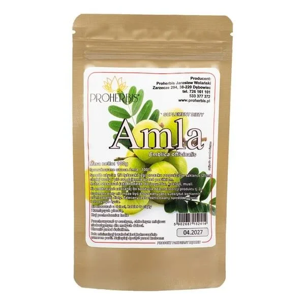Proherbis Amla, pulbere, 100 g — preț și oferte