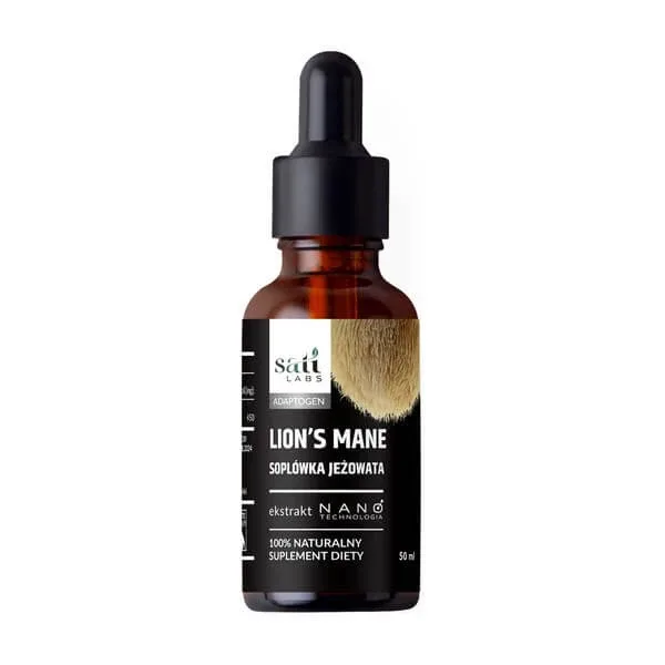 Sati Labs Adaptogen, Crin de leu, picături, 50 ml — preț și oferte
