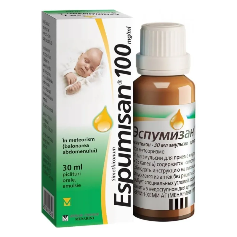 ESPUMISAN 100 MG/ML X 1 BERLIN CHEMIE — preț și oferte