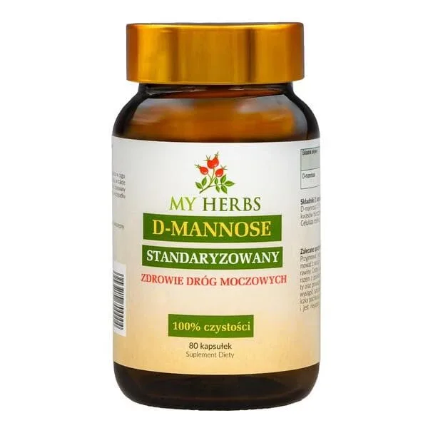 Bio Herbs, D-mannose, capsule, 80 buc. — preț și oferte