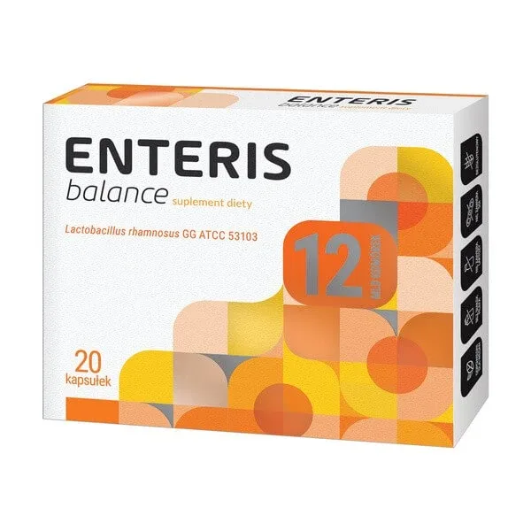 Enteris balance, capsule tari, 20 buc. — preț și oferte