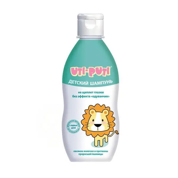 Uti-puti, șampon pentru copii cu lapte de ovăz și proteine din germeni de grâu, 200 ml — preț și oferte