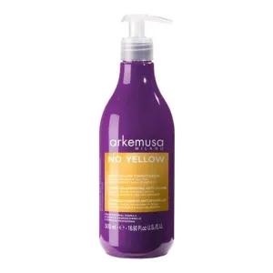 Arkemusa Milano No Yellow Anti-Yellow, balsam pentru păr blond, decolorat și gri, 500 ml