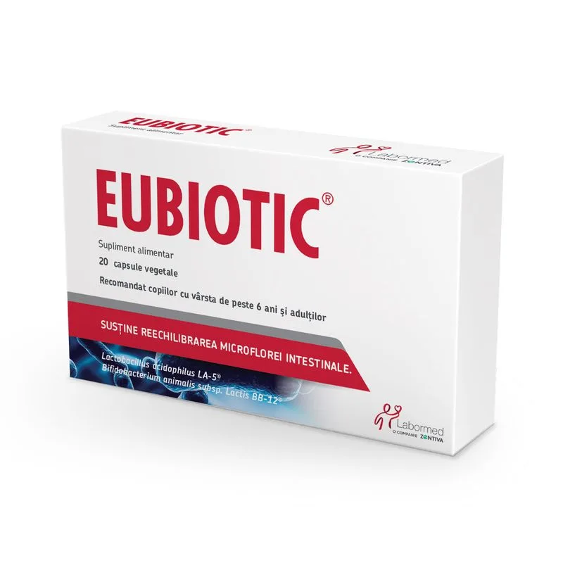 Eubiotic | 20 de capsule Labormed — preț și oferte