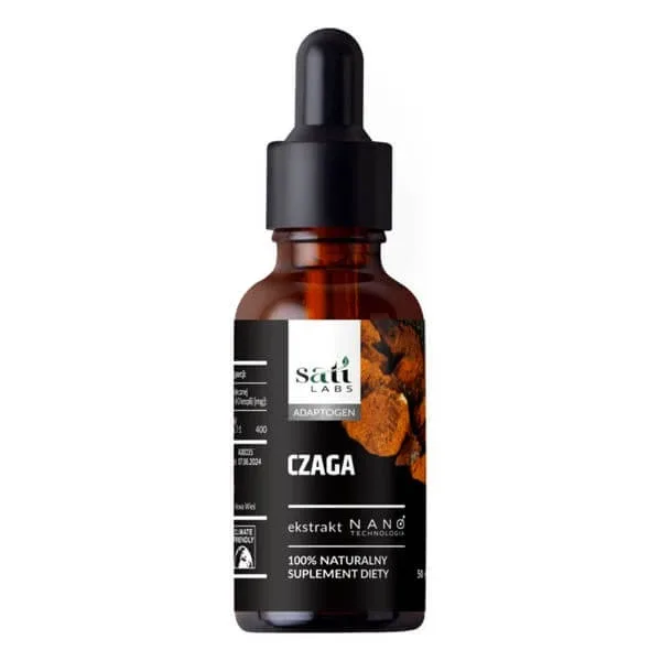 Sati Labs Adaptogen, Nano Czaga, picături, 50 ml — preț și oferte