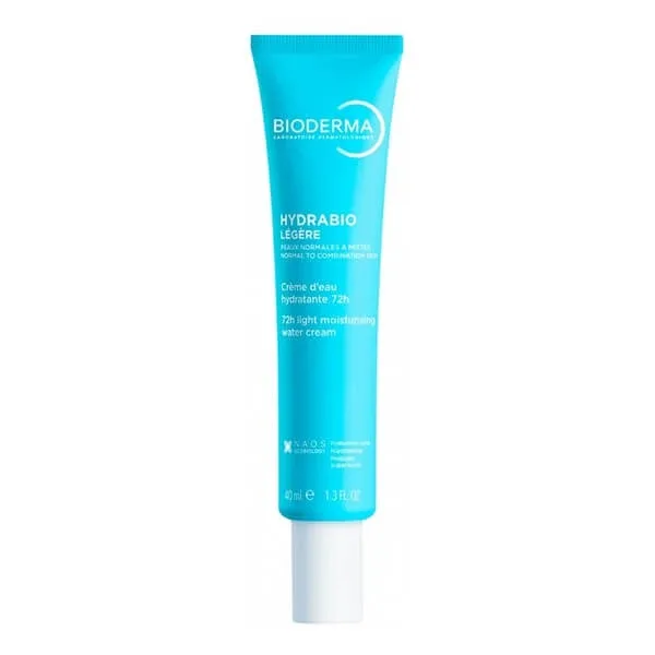 Bioderma Hydrabio Legere, cremă hidratantă ușoară cu hialuronat și niacinamidă, 40 ml — preț și oferte