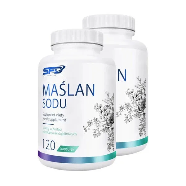 Set de 2x SFD butirat de sodiu, capsule, 120 buc. — preț și oferte