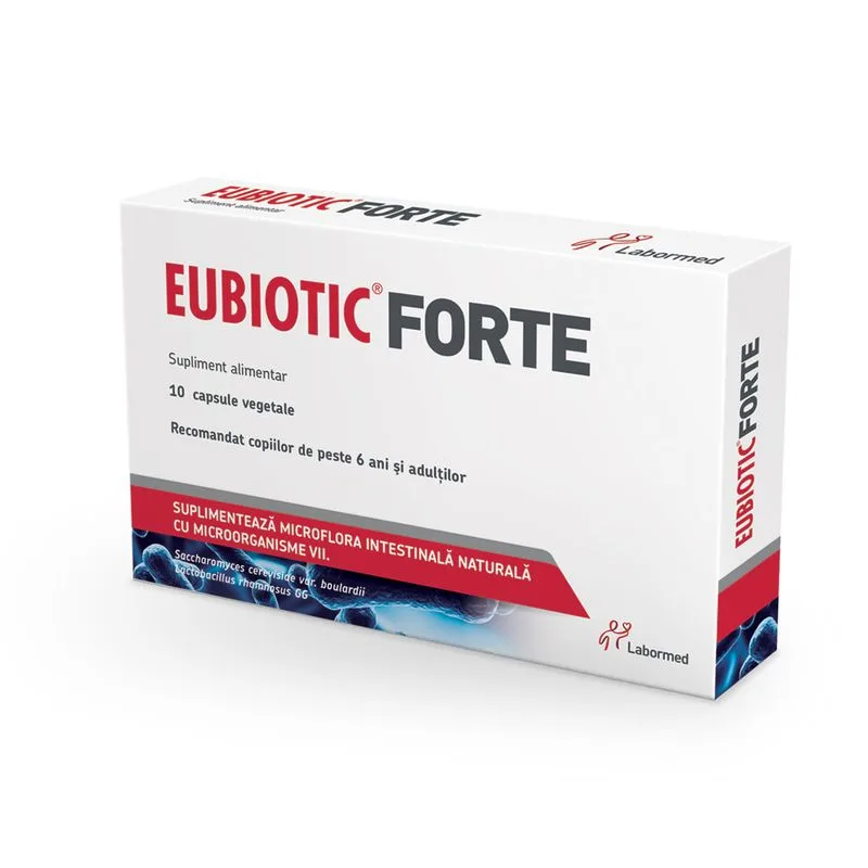 Eubiotic Forte, Labormed | 10 capsule — preț și oferte