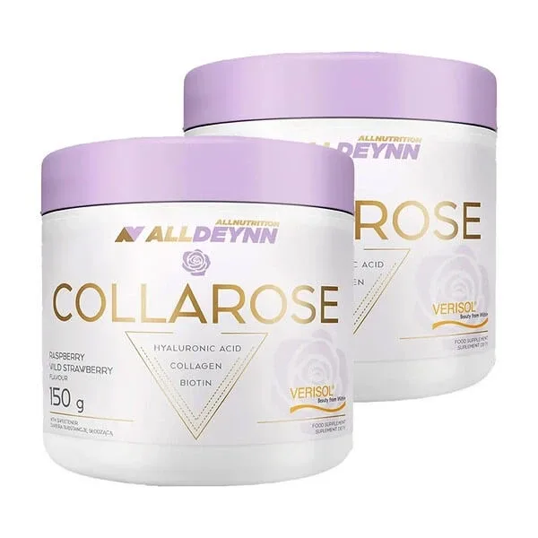 Set de 2x Allnutrition ALLDEYNN CollaRose, pulbere, aromă de zmeură și căpșuni, 150 g — preț și oferte