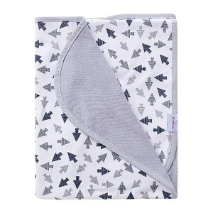 Babymatex, pătură din bambus cu două fețe 75x100 cm, săgeți gri, 1 buc.