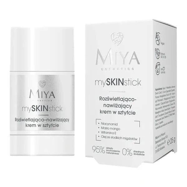 Miya Cosmetics mySKINstick, cremă stick iluminatoare și hidratantă, 25 g — preț și oferte