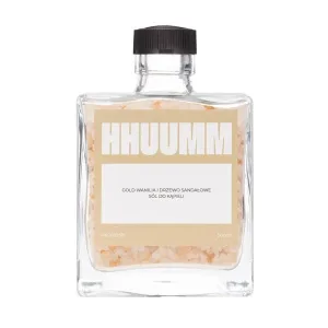 Hhuumm, sare de baie, vanilie aurie și lemn de santal, 500 ml
