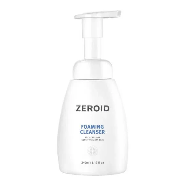 Zeroid Foaming Cleanser, spumă de curățare pentru pielea uscată și sensibilă, 240 ml — preț și oferte