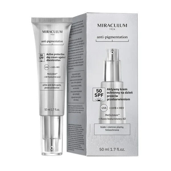 Miraculum Anti-Pigmentare, cremă de zi protectoare activă SPF 50, 50 ml — preț și oferte