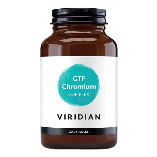 Viridian, GTF Chromium, capsule, 30 buc. — preț și oferte