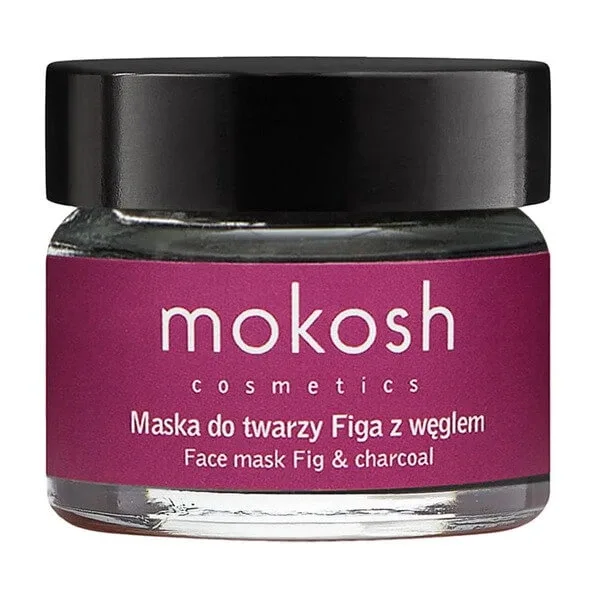 Mokosh, Mască de față pentru netezire și curățare, smochine cu carbon, 15 ml — preț și oferte