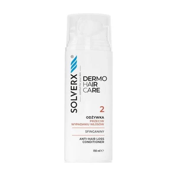 Solverx dermoHAIR, balsam împotriva căderii părului, 150 ml — preț și oferte