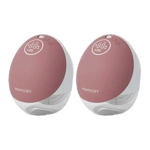 Momcozy M9, pompă de sân dublă, culoare roșie, 1 buc. — preț și oferte